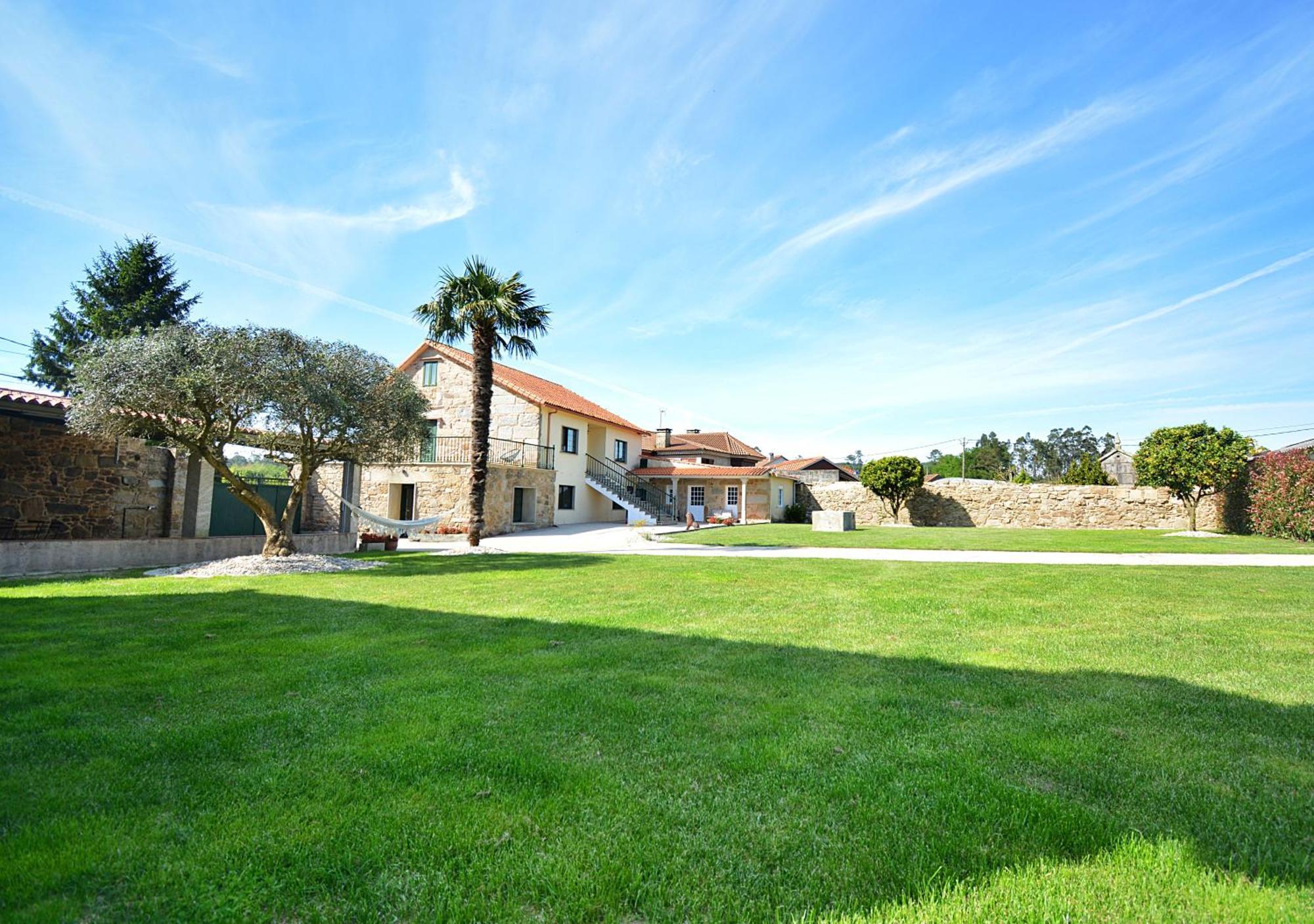 Villa Galihost - Casa Con Enorme Jardin En Cambados Exterior foto